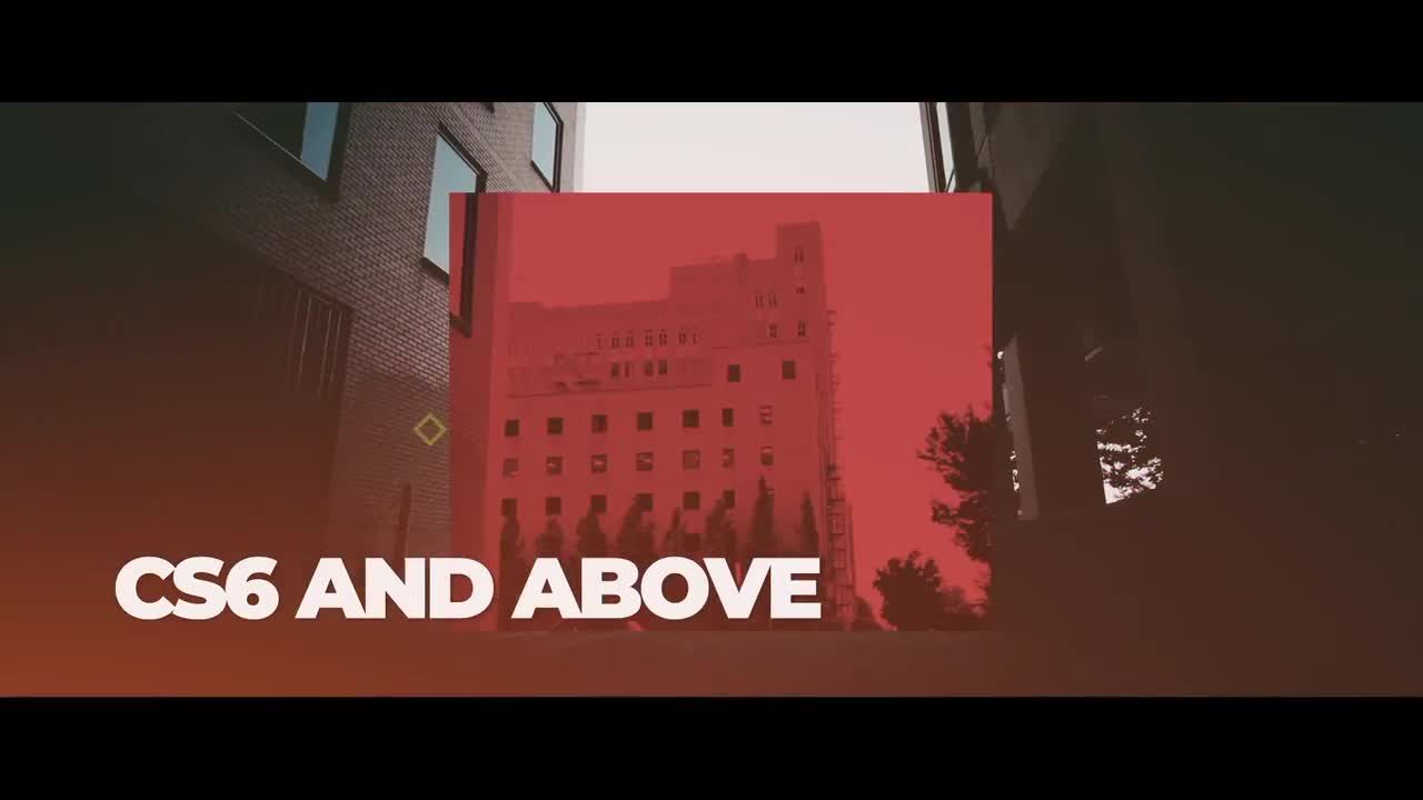 富有创意的过渡效果文本片头动画素材库精选AE模板