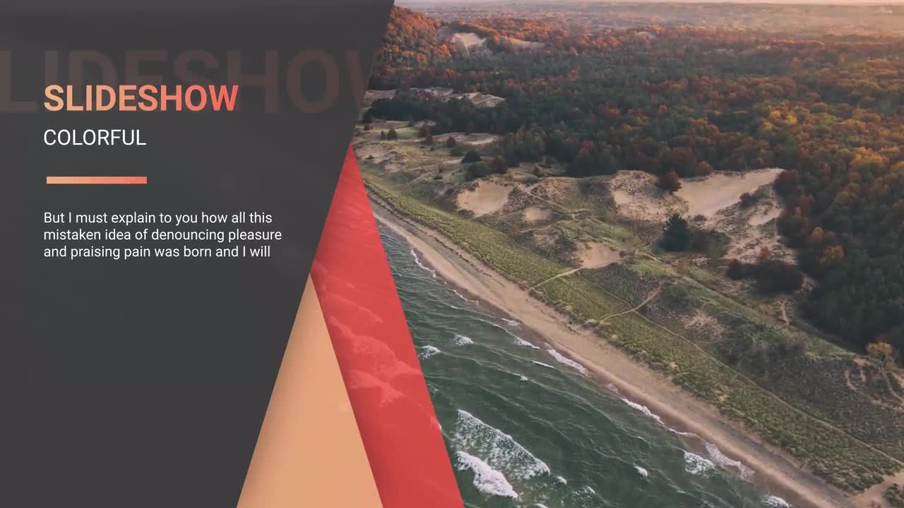 现代简单幻灯片动画素材库精选AE模板