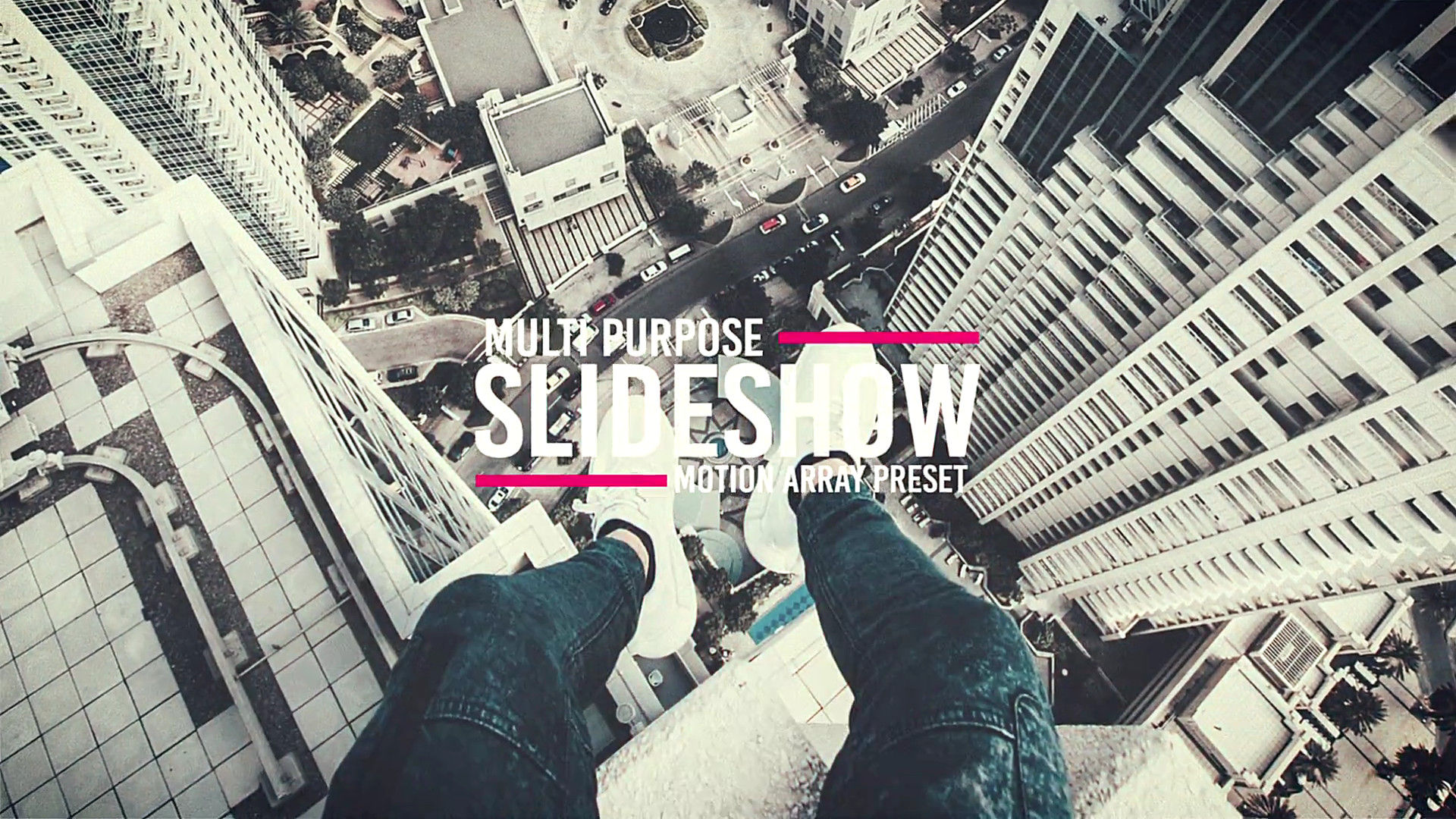 简洁的商业多用途幻灯片AE视频模板