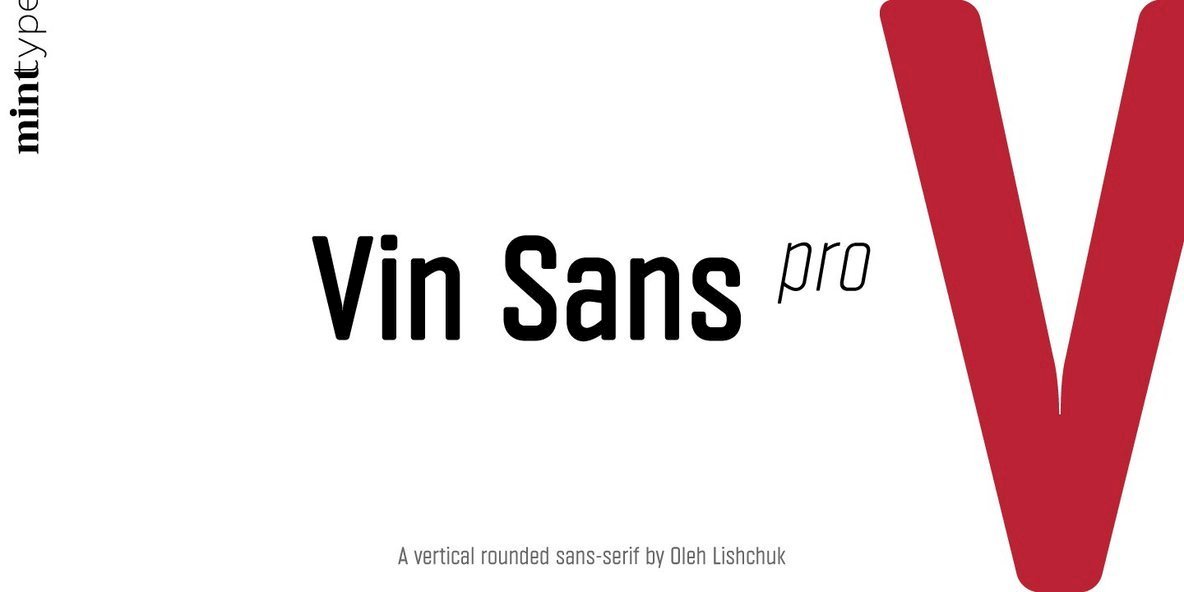 Vin Sans Pro Font Family素材之家精选英文字体
