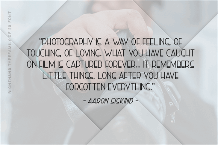 Right Hand font插图4 Right Hand font插图4