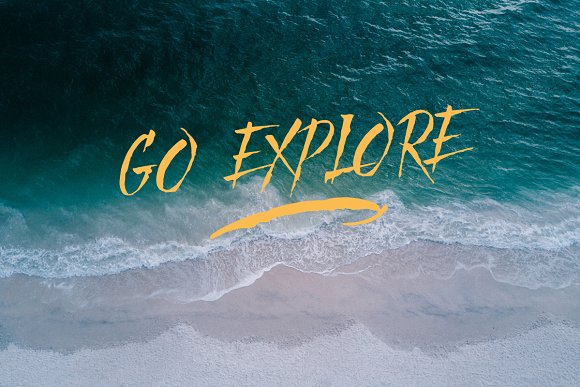 Mad Faith ~ Brush Font插图2