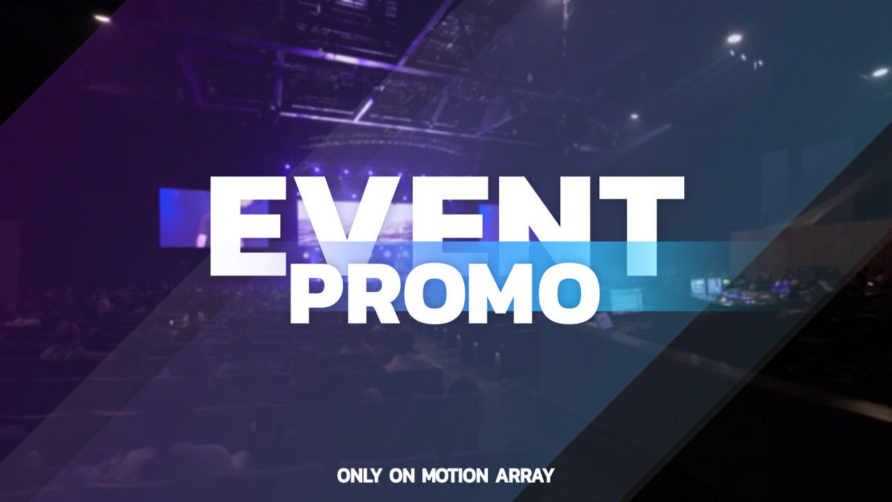 独特的活动促销会议介绍素材库精选AE模板