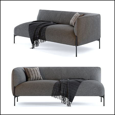 Panda沙发素材之家精选3D模型