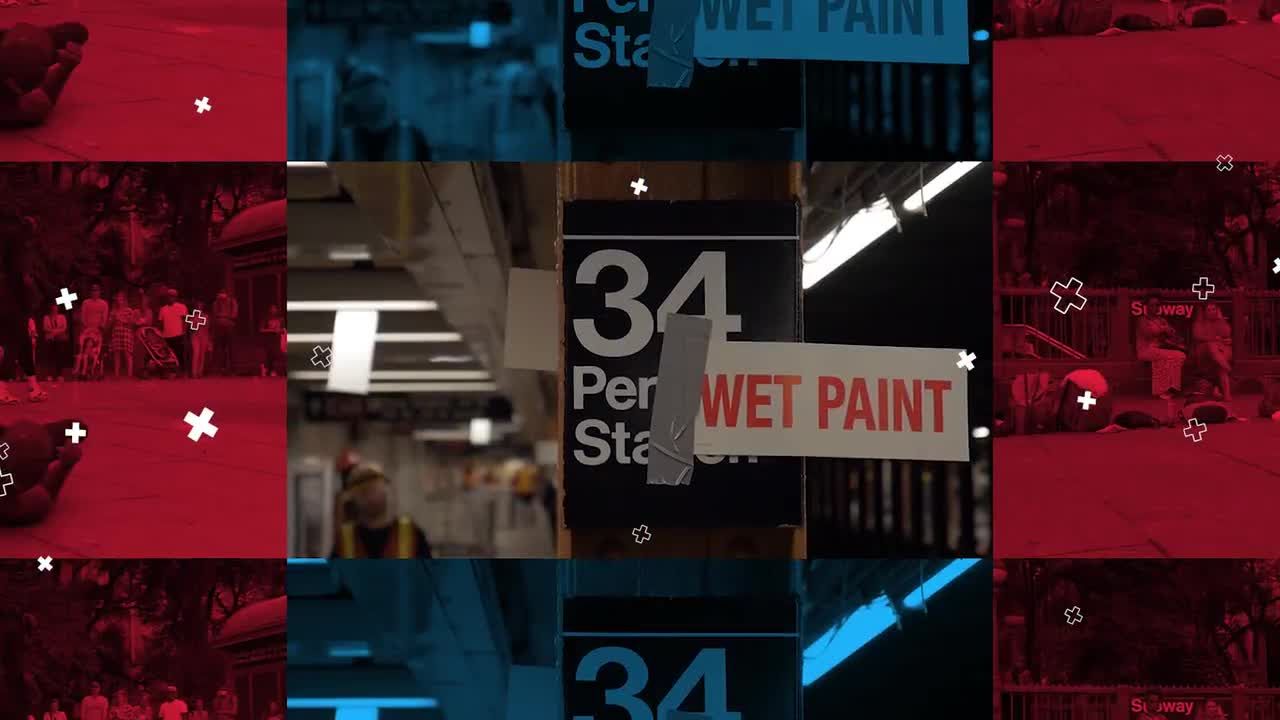 动态节奏城市动画素材库推荐PR模板