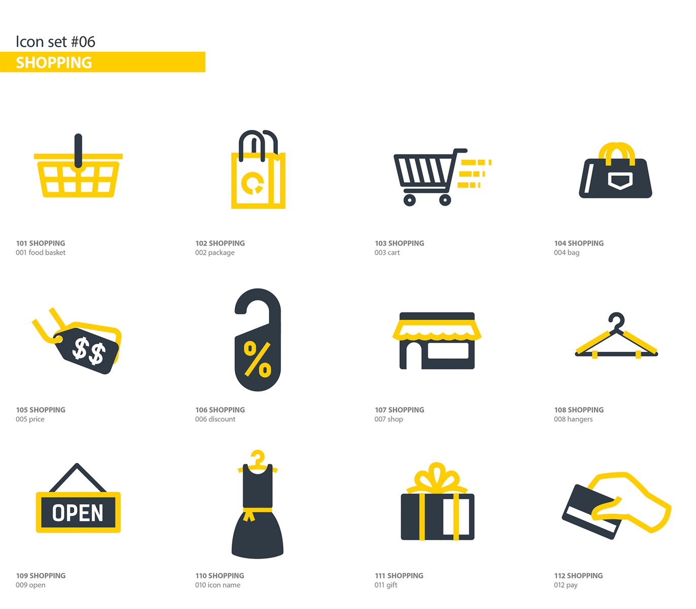 300+多行业分类扁平设计风格矢量图标素材 300+ Flat Icons Package插图(5)