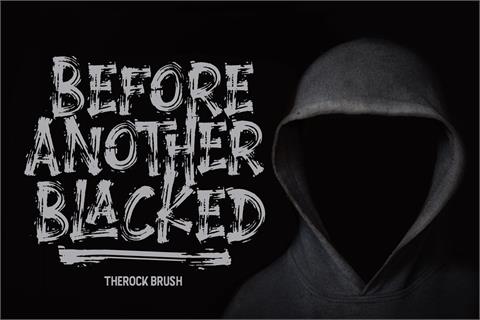 THEROCK font素材之家精选英文字体