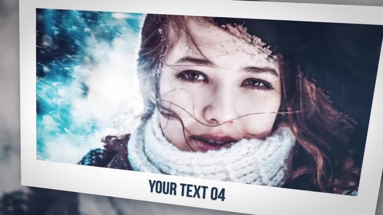 简单柔和的光线泄漏效果动画幻灯片素材库精选AE模板