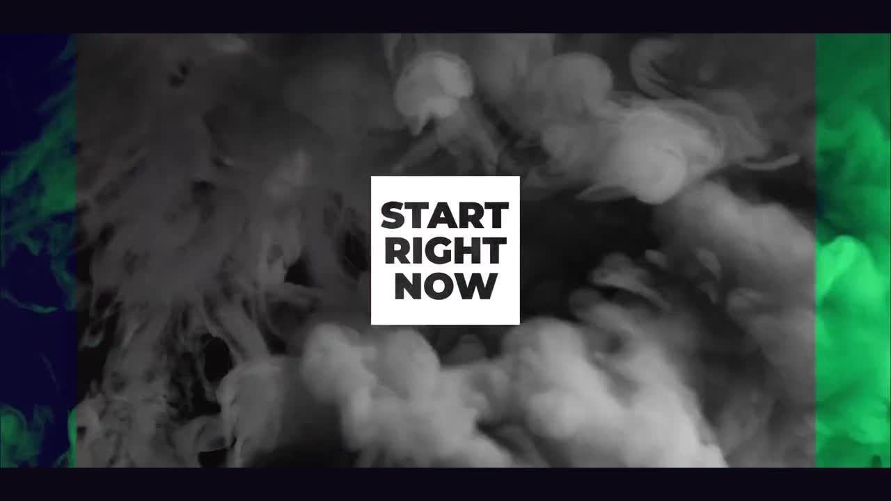 简单的现代开启者时尚素材库精选AE模板