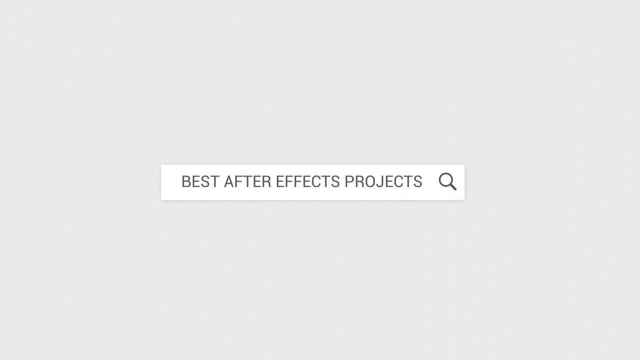 网站搜索徽标显示素材库精选AE模板