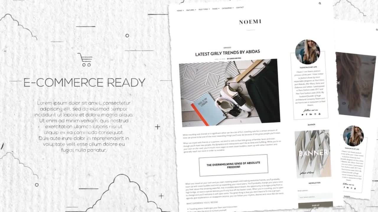 网站演示文本动画素材库精选AE模板