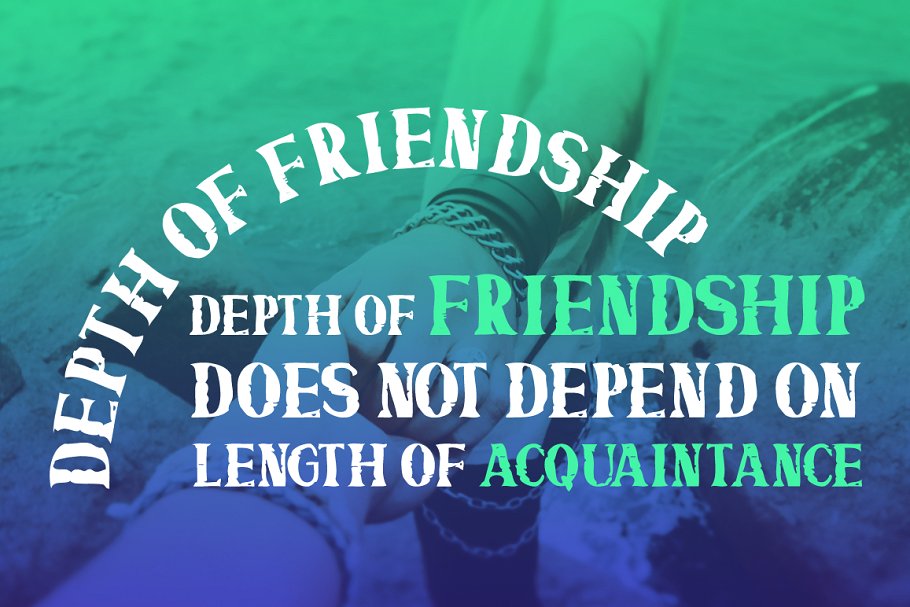 Friends Forever Typeface Font插图1