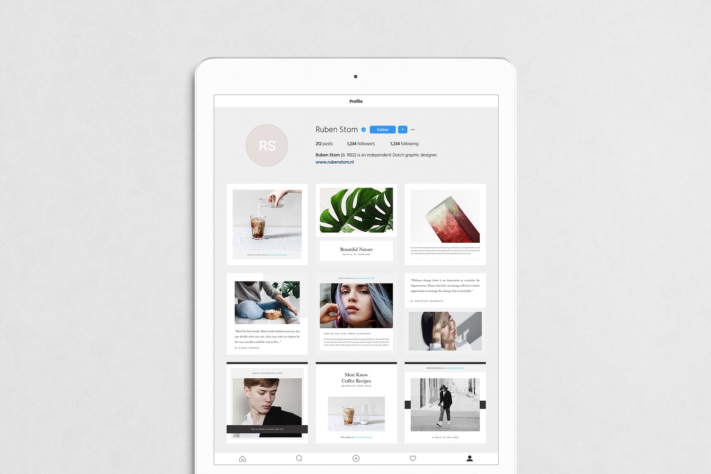 新媒体时尚社交贴图模板素材库精选 New York Social Media Pack插图(7)