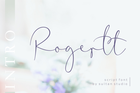 Rogertt Font插图