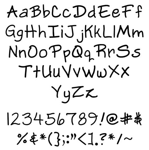 Ks Dont Blame Me font素材之家精选英文字体