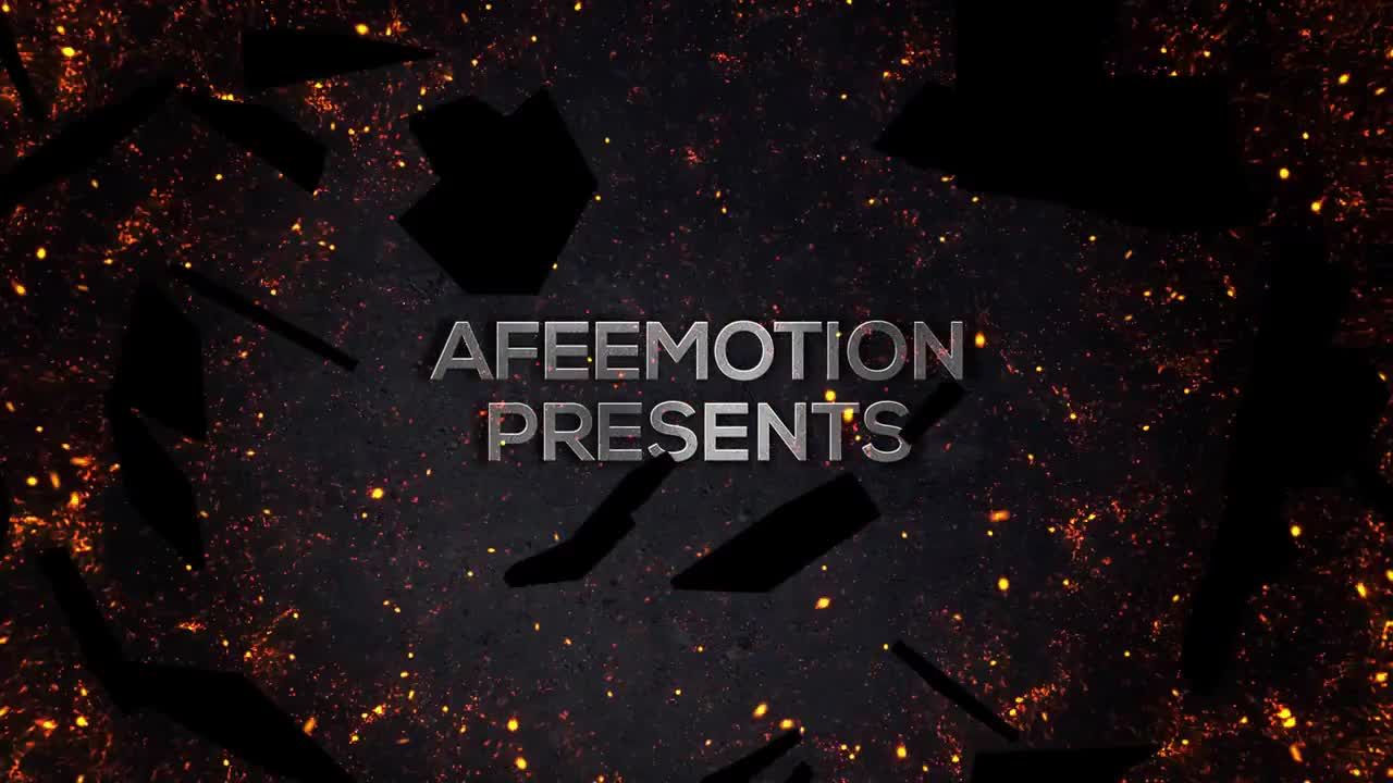 屏幕粉碎效果动画素材库精选AE模板