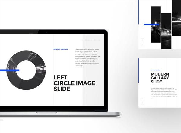 素材库下午茶：高端极简排版巧妙的PPT模版[PPTX,Key]