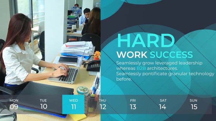 优雅专业产品动画展示ae模板