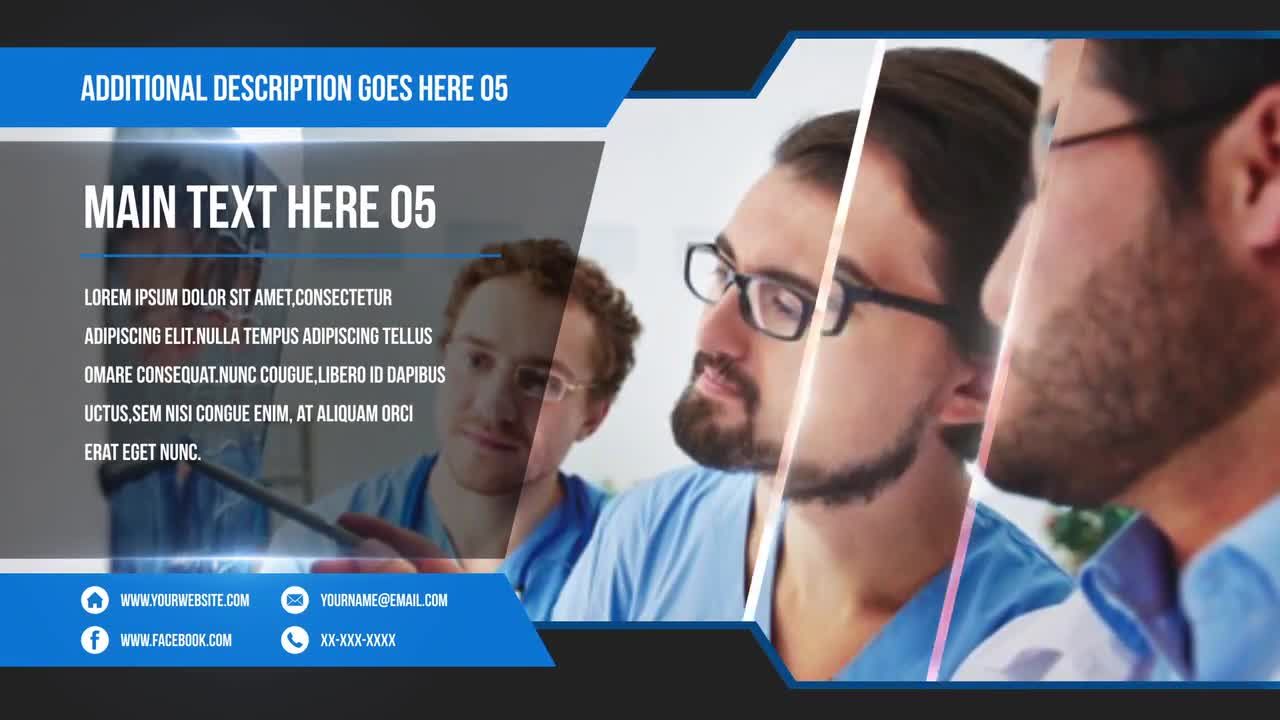 流畅的科技企业公司商品宣传文字动画素材库精选AE模板