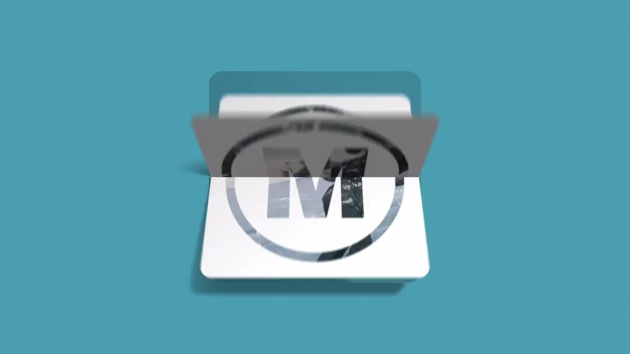 独特的创意动画素材翻转素材库精选AE模板