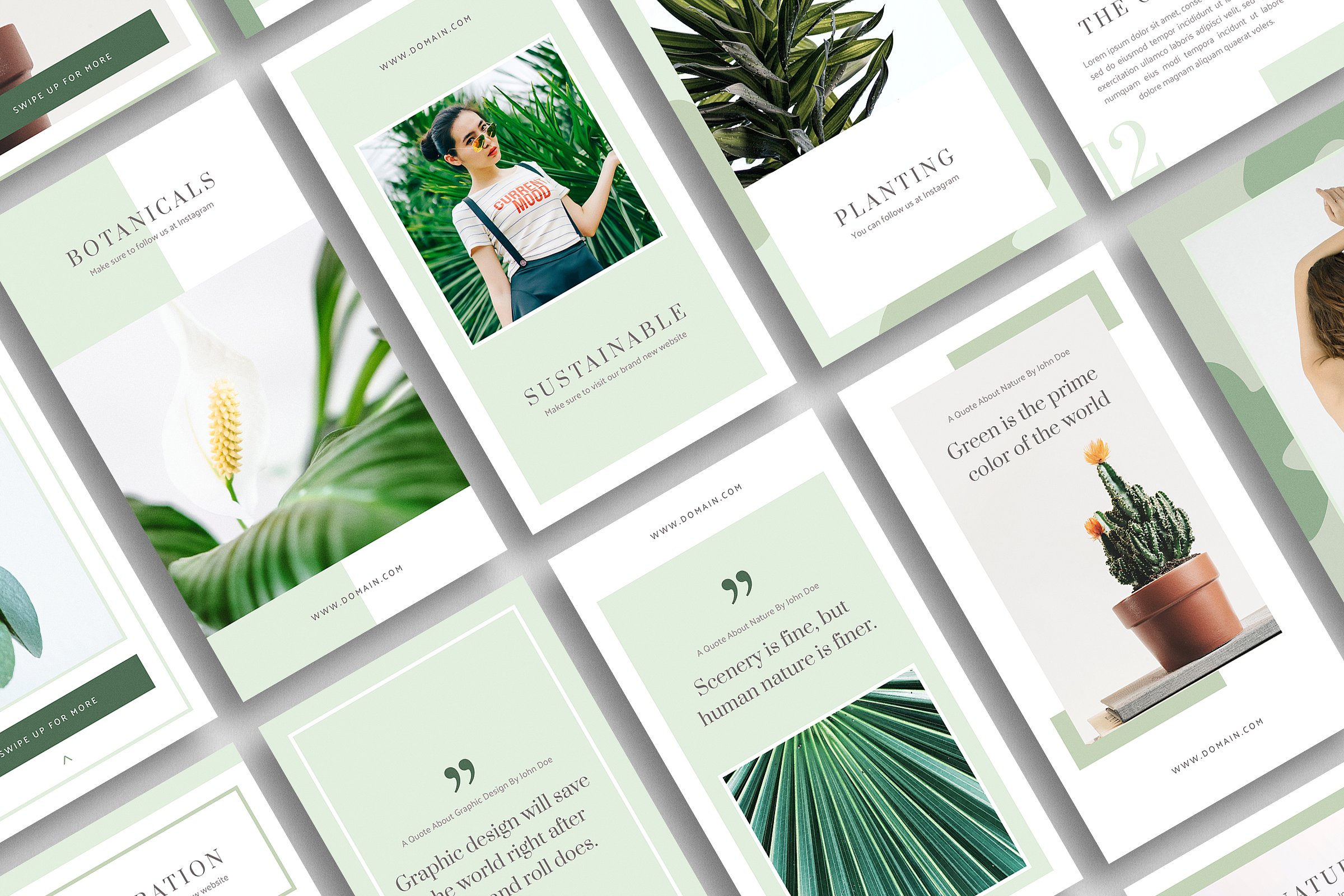 新媒体文章贴图模板素材库精选 Stockholm Instagram Stories插图(3)