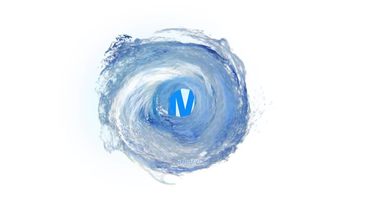 多功能的波浪徽标包动画素材库精选AE模板