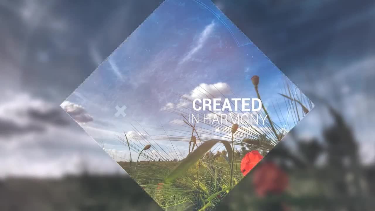 照片视差幻灯片素材库精选AE模板