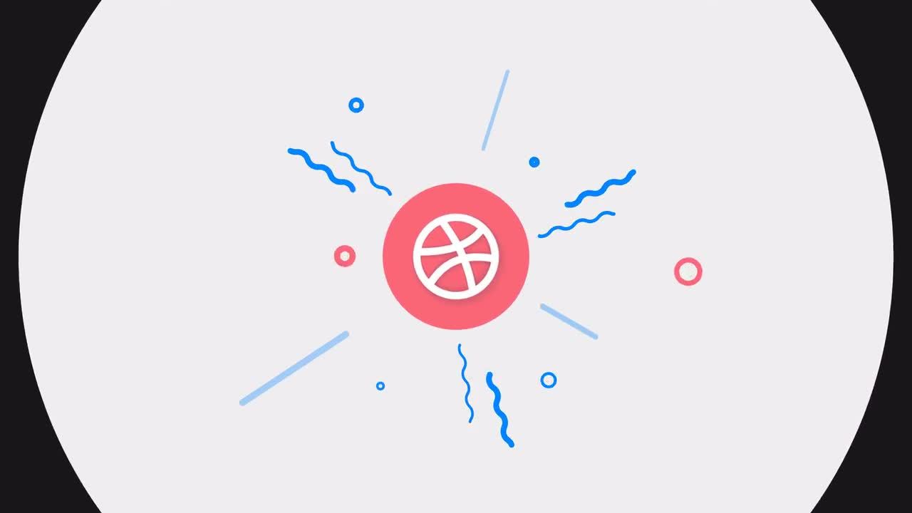 简单的漫画徽标显示素材库精选AE模板