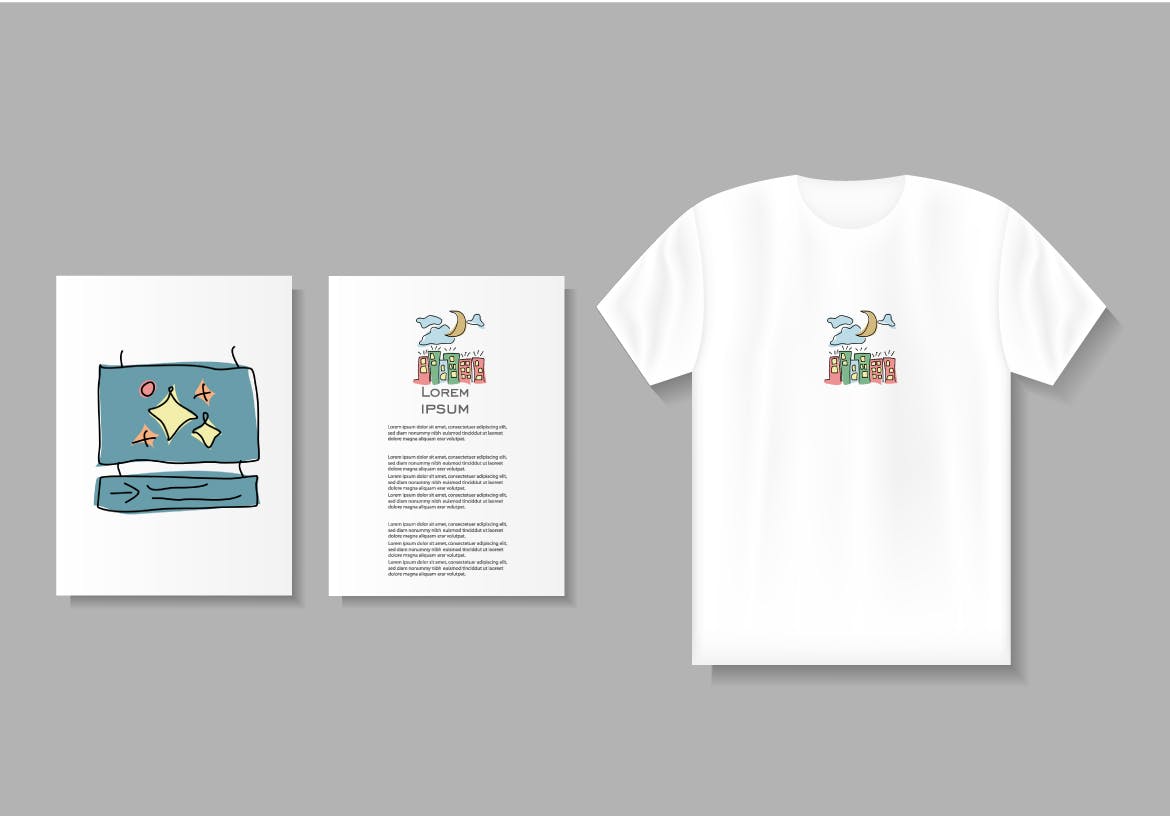 20枚活动时刻主题手绘设计风格矢量素材库精选图标 Party Time Icons Set插图(1)