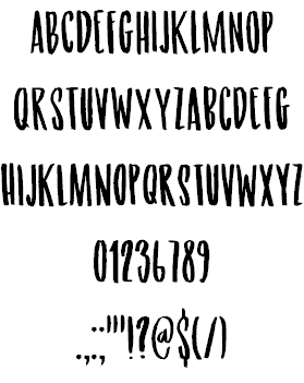 Getaway Car DEMO font插图1