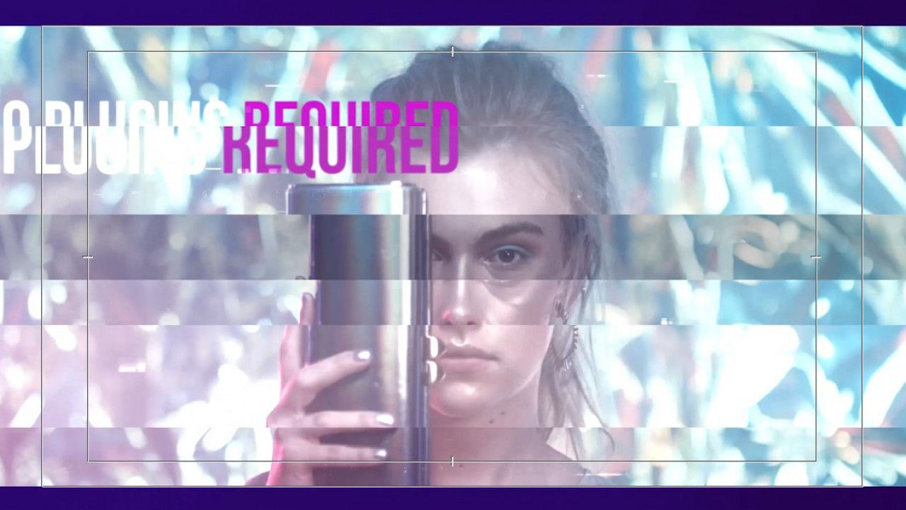 现代动态动画故障效果素材库精选pr模板