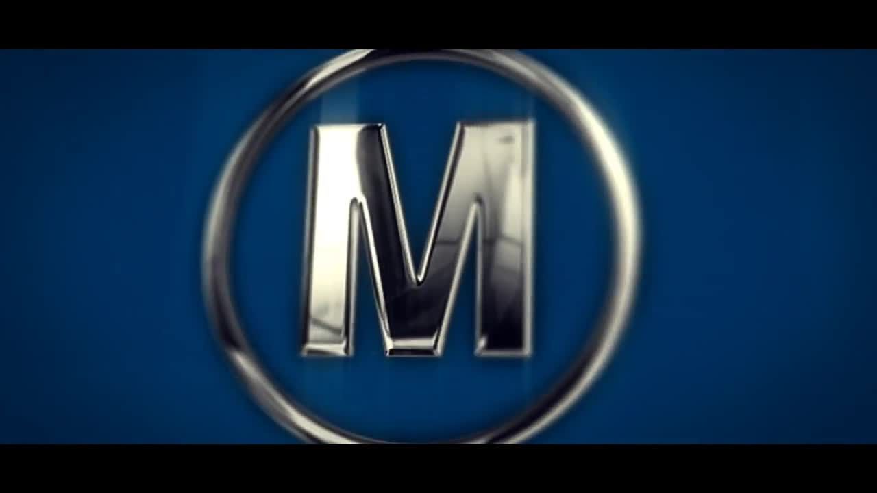 优雅金属logo展示动画素材库精选AE模板