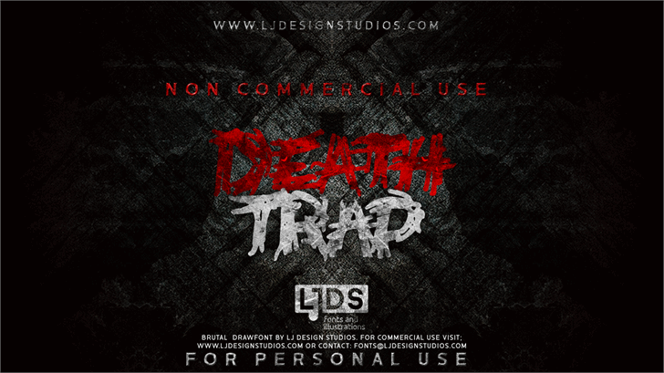 Deathtrap DEMO font插图2 Deathtrap DEMO font插图2