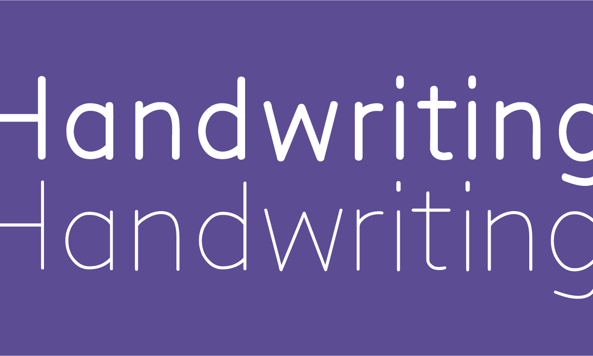 SF Handwriting Font Family素材之家精选英文字体