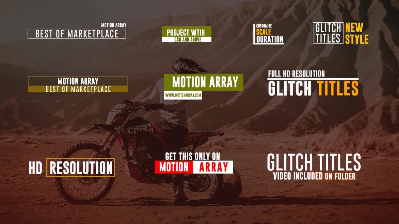 15个超现代时尚创意的全屏标题动画素材库精选AE模板