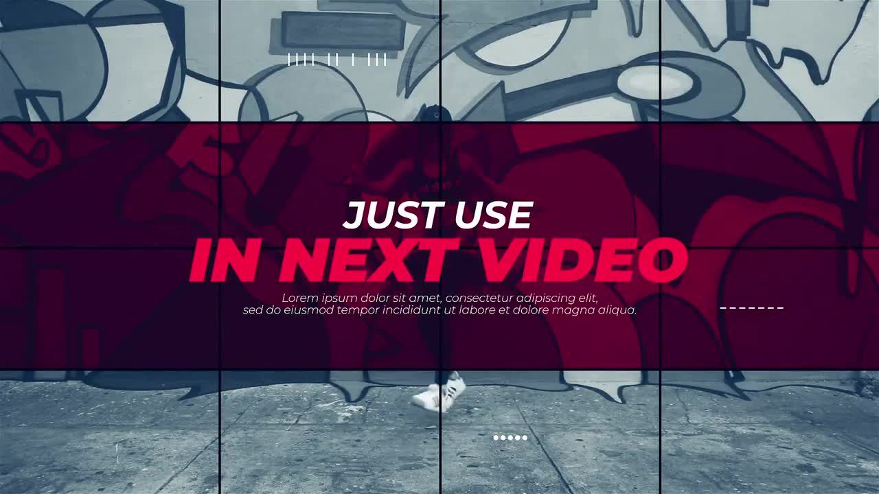 现代富有创意促销活动素材库精选AE模板