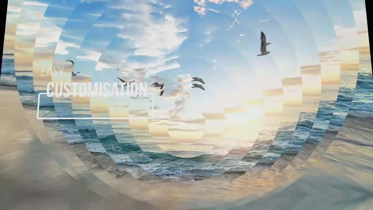 专业动画视差幻灯片素材库精选AE模板