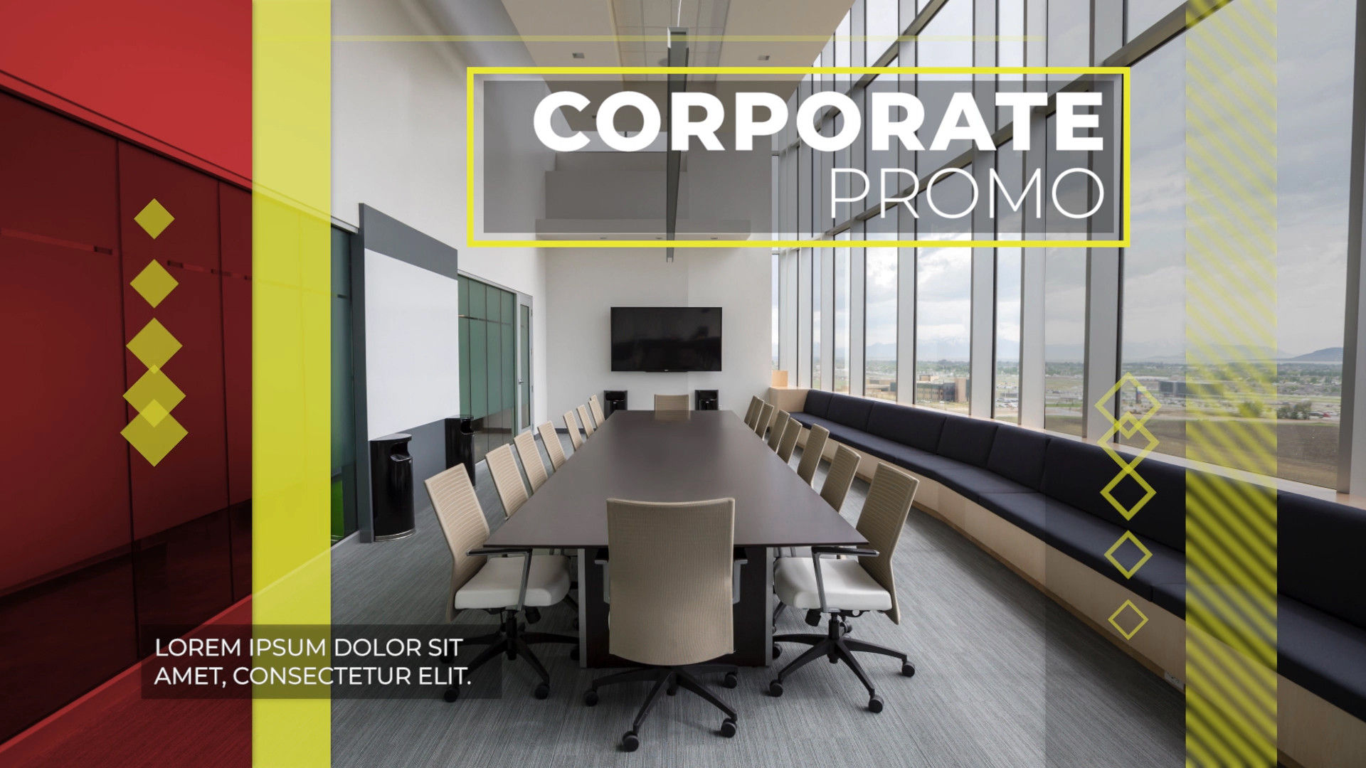 时尚企业宣传动画素材素材库精选pr模板