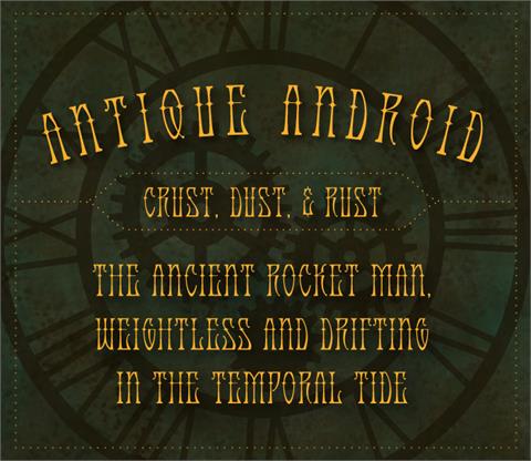 Antique Android font素材之家精选英文字体