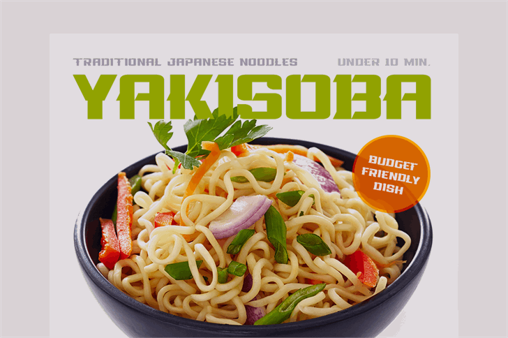 La Oriental font插图3