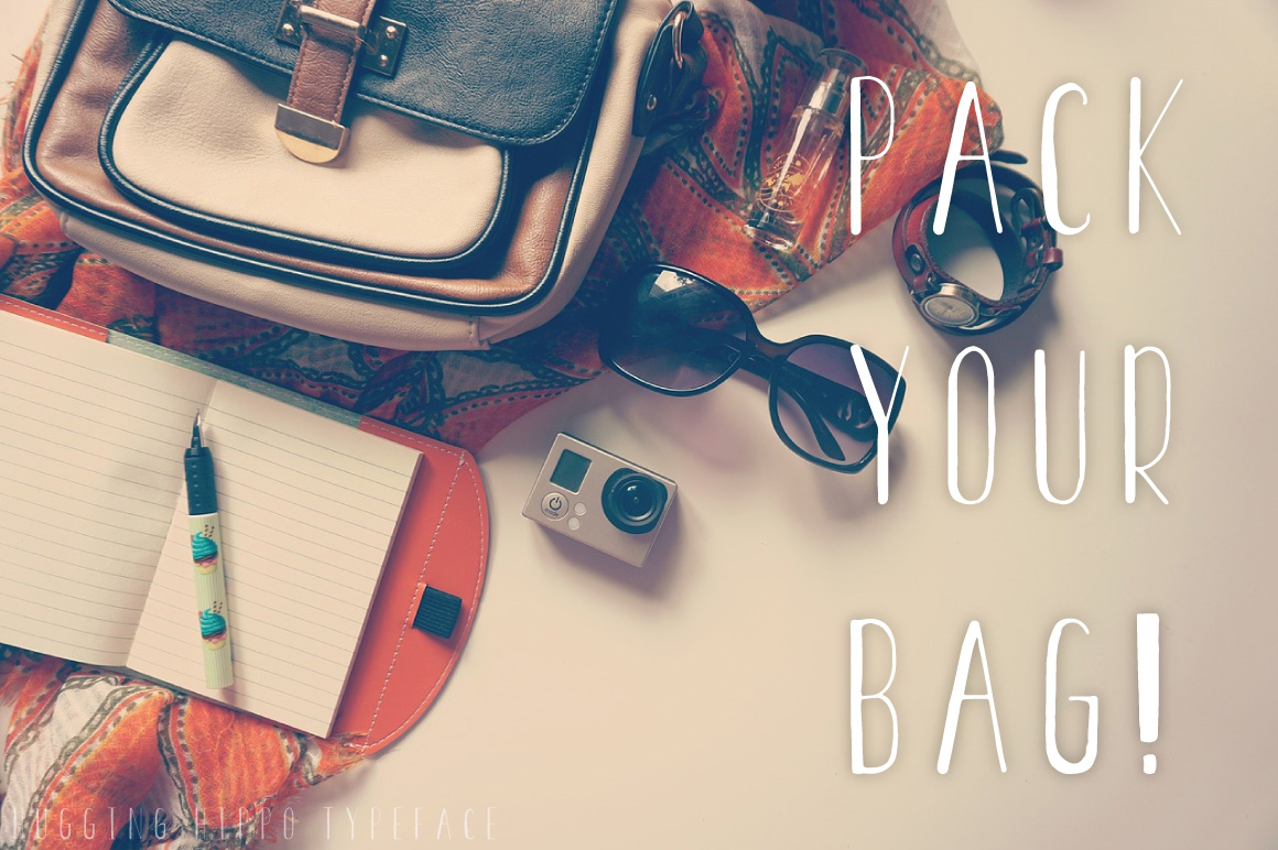 HUGGING HIPPORegular Font插图2