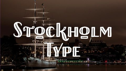 Stockholm Type Font素材之家精选英文字体