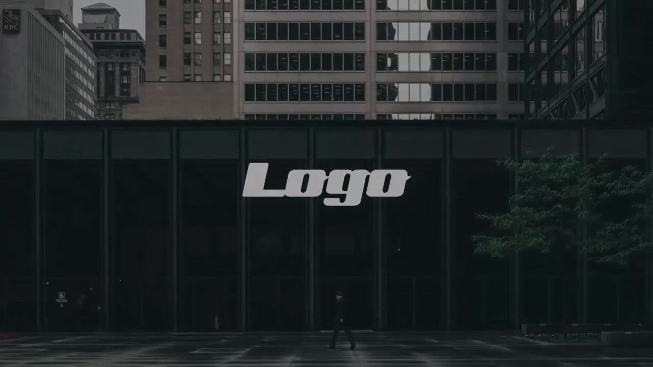 简洁时尚的文本动画企业介绍素材库精选AE模板