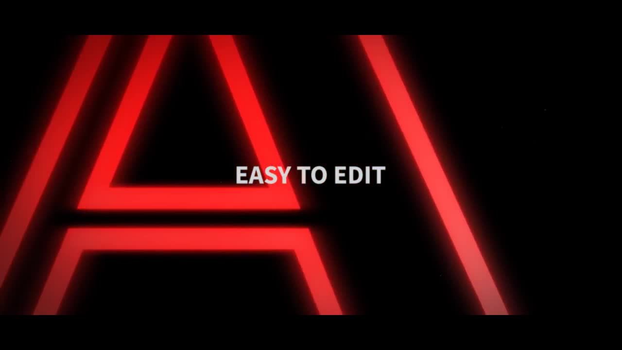 精彩的电影宣传片标题素材库精选AE模板