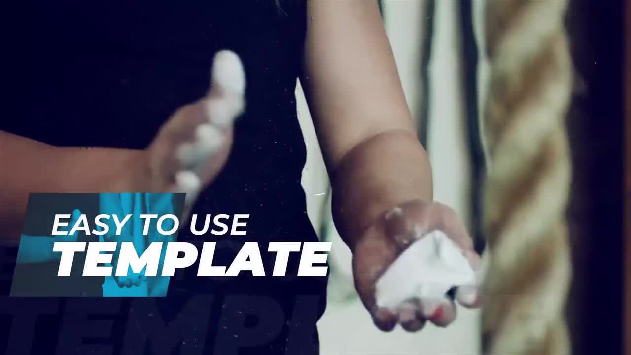 现代是设计运动电影开瓶器素材库精选AE模板