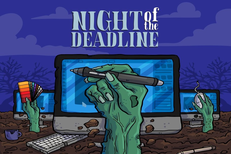 BLADE – Hallowen Font插图4