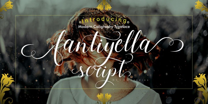 Fantiyella Font素材之家精选英文字体