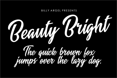 Beauty Bright font素材之家精选英文字体