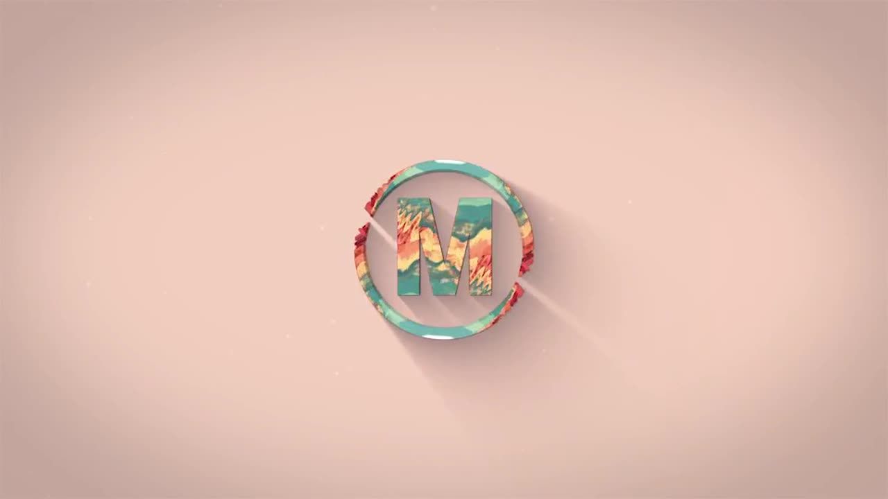 多彩精美快速的液体动画徽标素材库精选AE模板