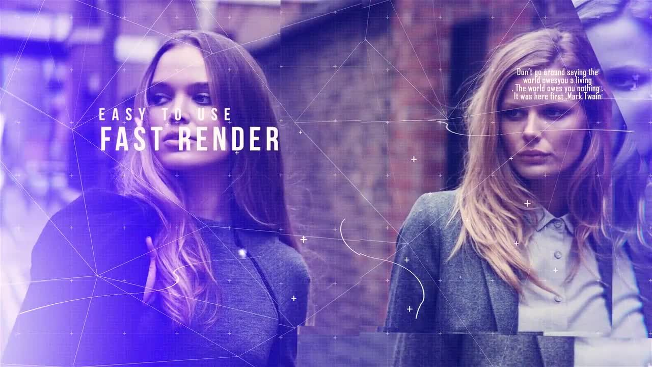 现代干净时尚宣传动画素材库精选AE模板